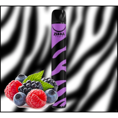 Vapers Zebra Frutos del bosque